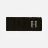 Bandeau En Tricot Avec Initiale Brodée
