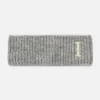 Bandeau En Tricot Avec Initiale Brodée