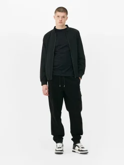 Bas De Jogging Cargo Stretch à Coupe Décontractée