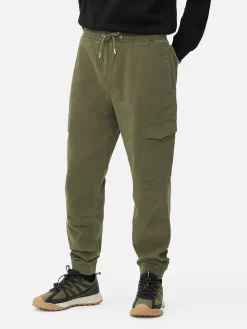 Bas De Jogging Cargo Stretch à Coupe Décontractée