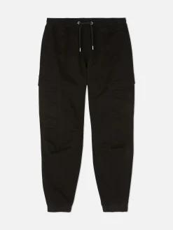 Bas De Jogging Cargo Stretch à Coupe Décontractée