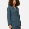 Blazer à Boutonnage Simple à Coordonner