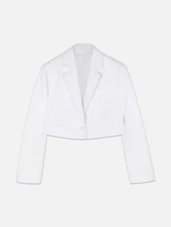 Blazer Court à Boutonnage Simple Luna