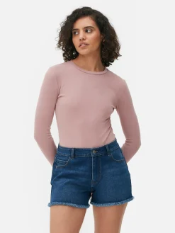 Body Côtelé Doux Au Toucher