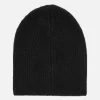 Bonnet En Maille Côtelée