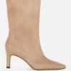 Bottes à Talons Aiguilles En Suédine