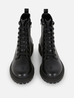 Bottes De Motard à Lacets