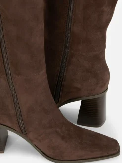Bottes Hauteur Genou à Talon