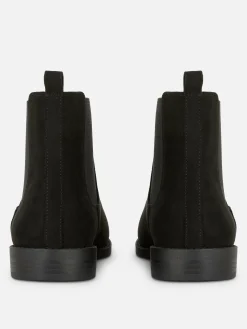 Bottines Chelsea En Suédine