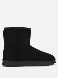 Bottines En Daim Synthétique