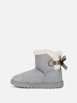 Bottines Ornées D'un Nœud