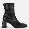 Bottines Stretch à Bout Carré