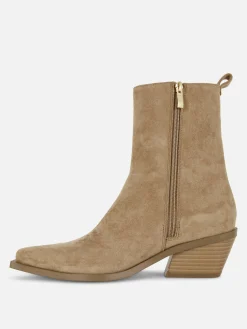 Bottines Western à Talons Bas
