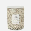 Bougie Parfumée à Double Mèche Dans Un Pot à Couvercle