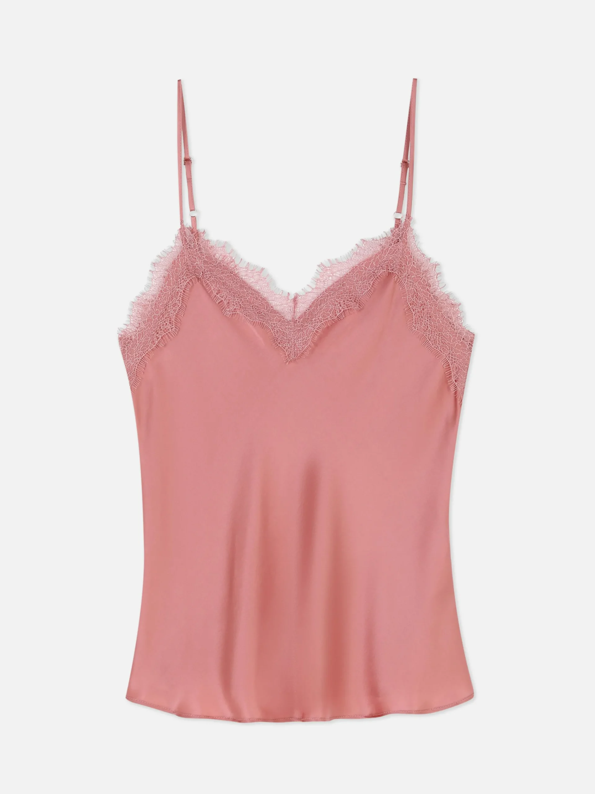 Caraco De Pyjama à Finitions En Dentelle