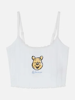 Caraco De Pyjama Côtelé Disney Winnie L'ourson