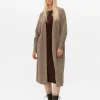 Cardigan Long Côtelé