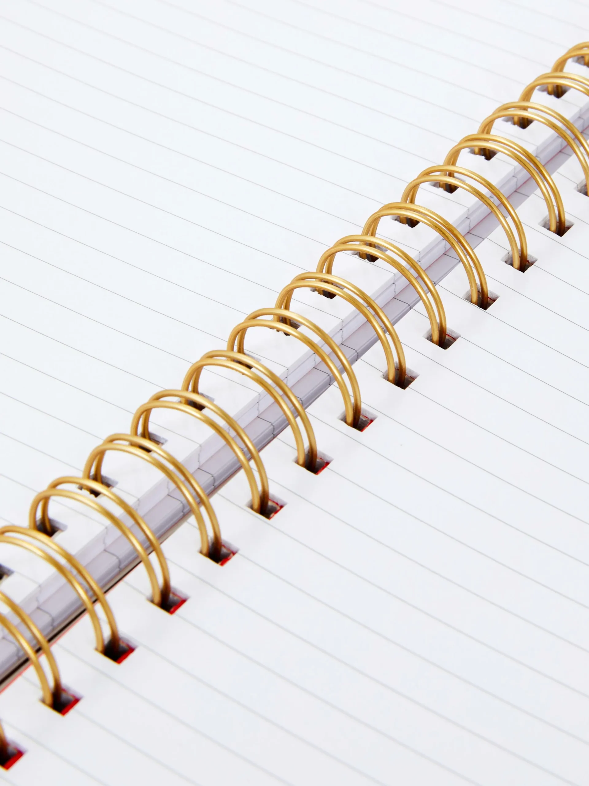 Carnet à Spirale A4 à Motif Cœur Avec Intercalaires