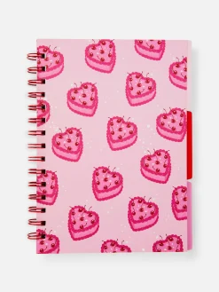 Carnet A5 à Onglet Et Imprimé Gâteau