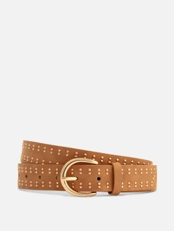 Ceinture à Boucle Cloutée
