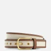 Ceinture Texturée Bicolore