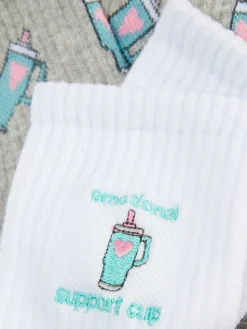 Chaussettes à Graphique Tasse Isotherme