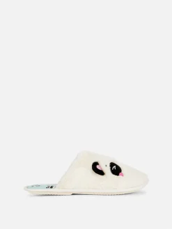 Chaussons Mules à Motif Panda En 3D