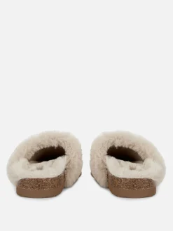 Chaussons Mules Duveteux