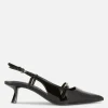 Chaussures Vernies à Talon Bas Et à Boucle