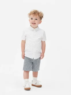 Chemise à Manches Courtes Et Motifs