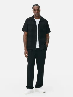 Chemise Boutonnée à Manches Courtes