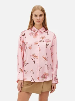 Chemise Boutonnée Graphique à Coordonner