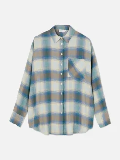 Chemise Coupe Boyfriend à Carreaux
