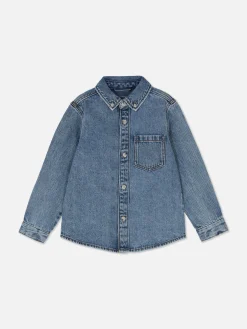 Chemise En Jean Boutonnée