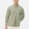 Chemise Jacquard à Manches Longues