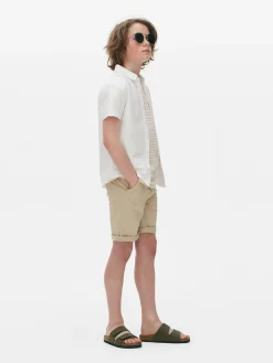 Chemise Oxford à Manches Courtes