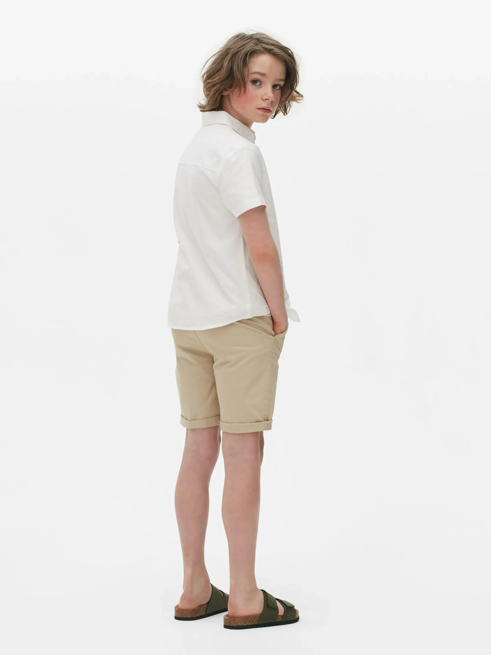 Chemise Oxford à Manches Courtes