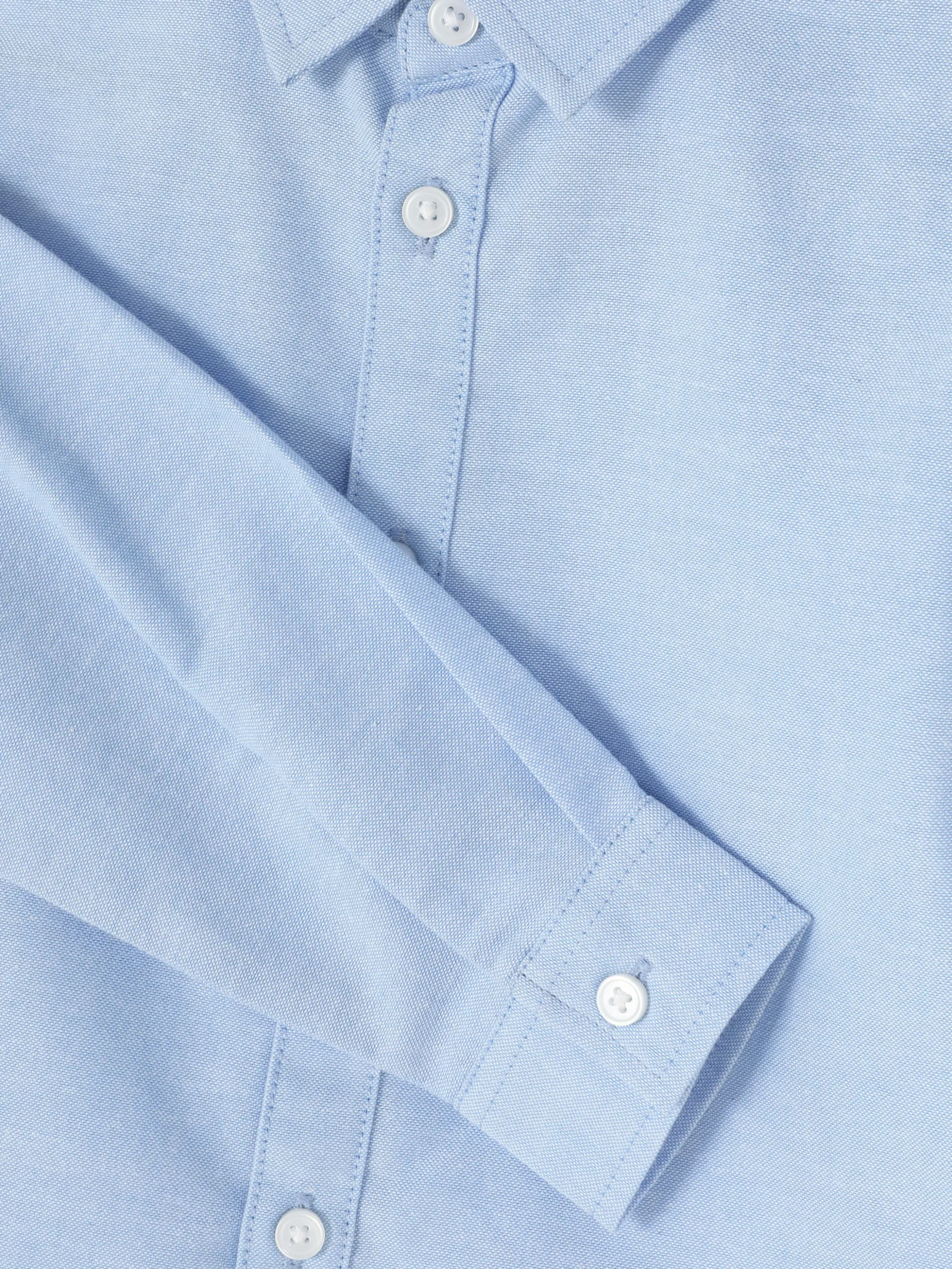 Chemise Oxford à Manches Longues Garçon