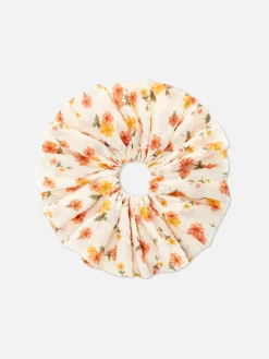 Chouchou Cheveux à Motif Floral