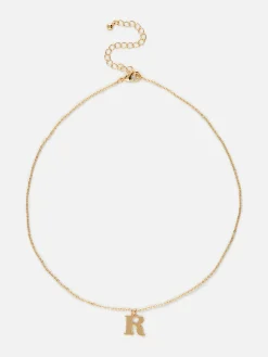 Collier Chaîne à Breloque Initiale