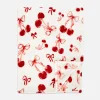 Couverture Ultra-douce à Motif Cerise
