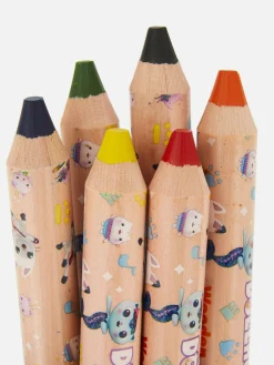 6 Crayons à Coloriage Gabby Et La Maison Magique