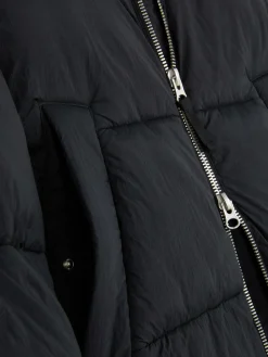 Doudoune Zippée à Double Curseur