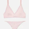 Ensemble Brassière Triangle Et String Sans Couture