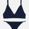 Ensemble Brassière Triangle Et String Sans Couture