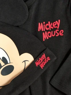 Ensemble Grenouillère Et Bonnet Disney Mickey Mouse