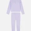 Ensemble Haut Et Legging Côtelés Sans Coutures