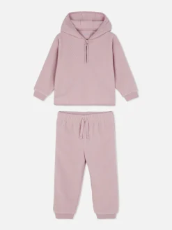 Ensemble Sweat à Capuche Et Bas De Jogging En Molleton
