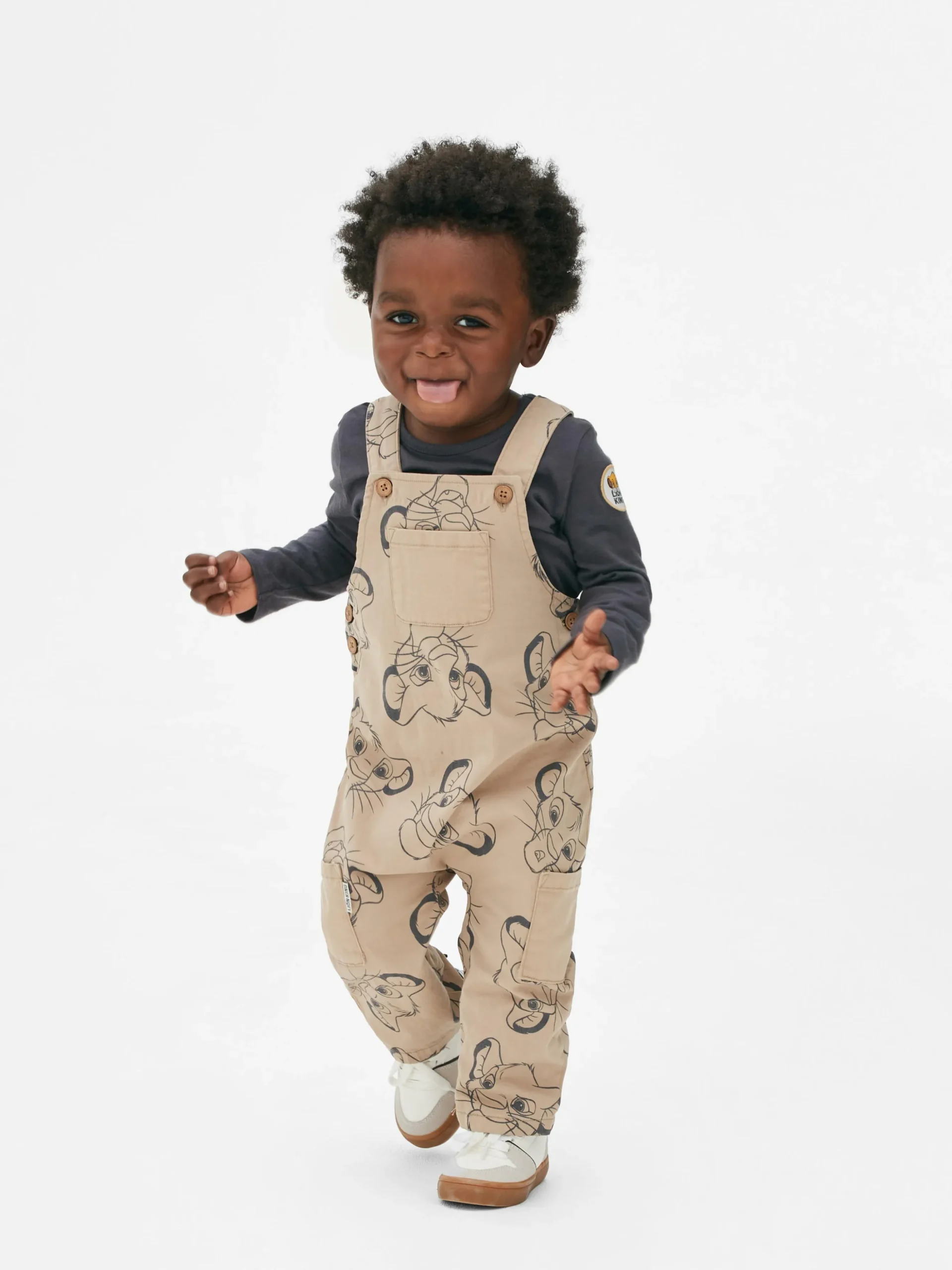 Ensemble T-shirt Et Salopette Disney Le Roi Lion
