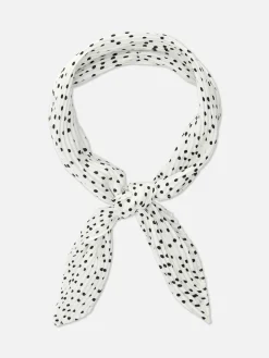 Foulard à Imprimé Cœur